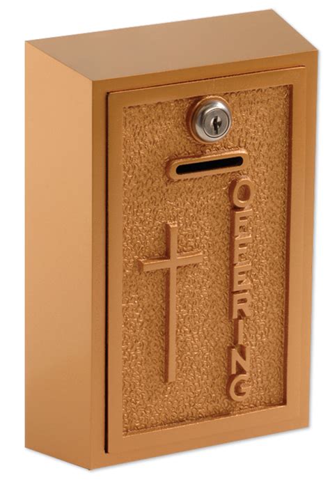 modern metal offering boxes for chiurches|church donation boxes.